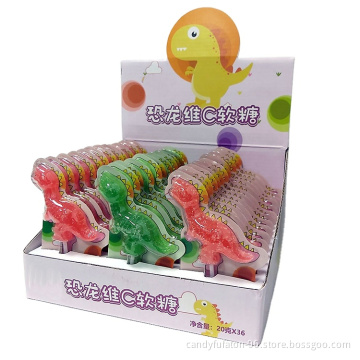 Assorted Fruit Flavored gummy vitamins soft candy for wholesale